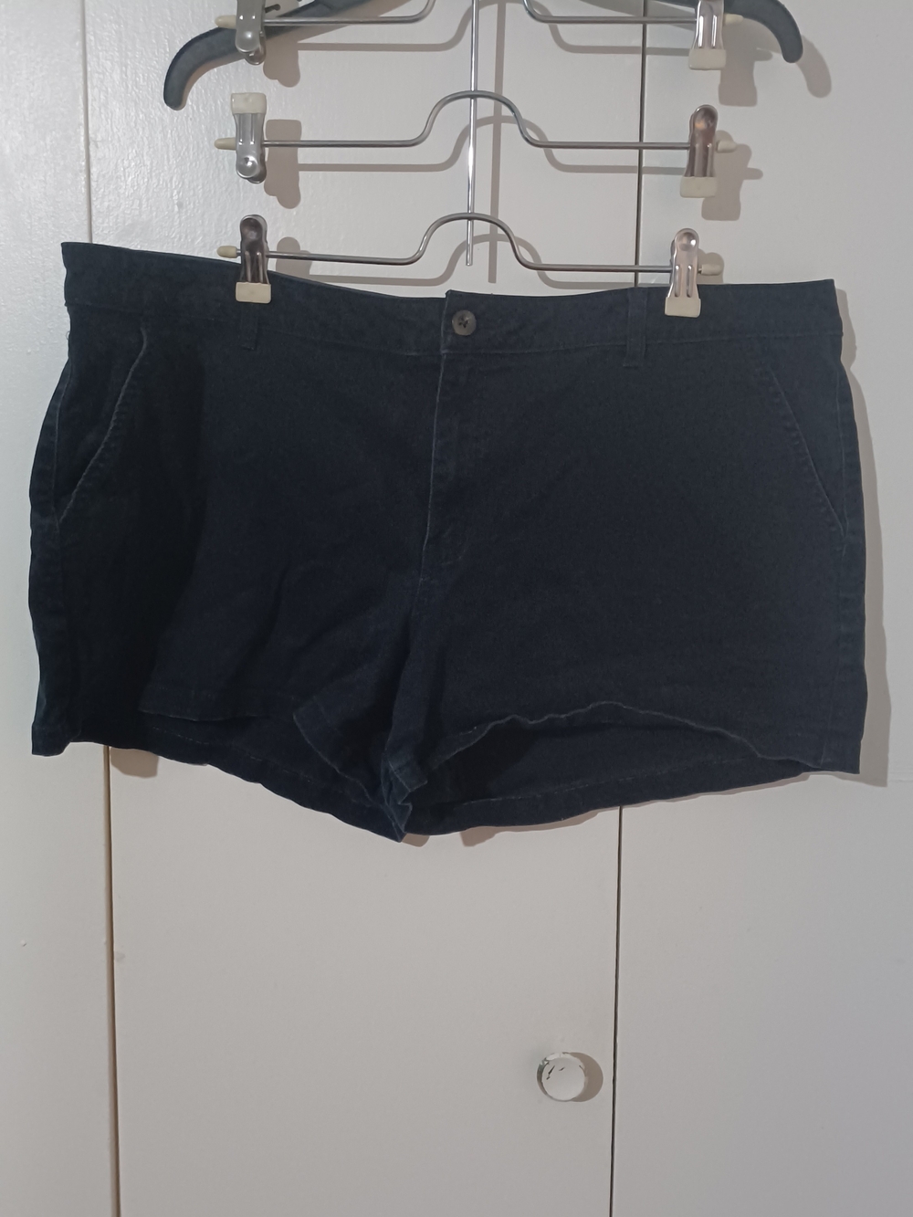a.n.a Black Casual Denim Jean Shorts